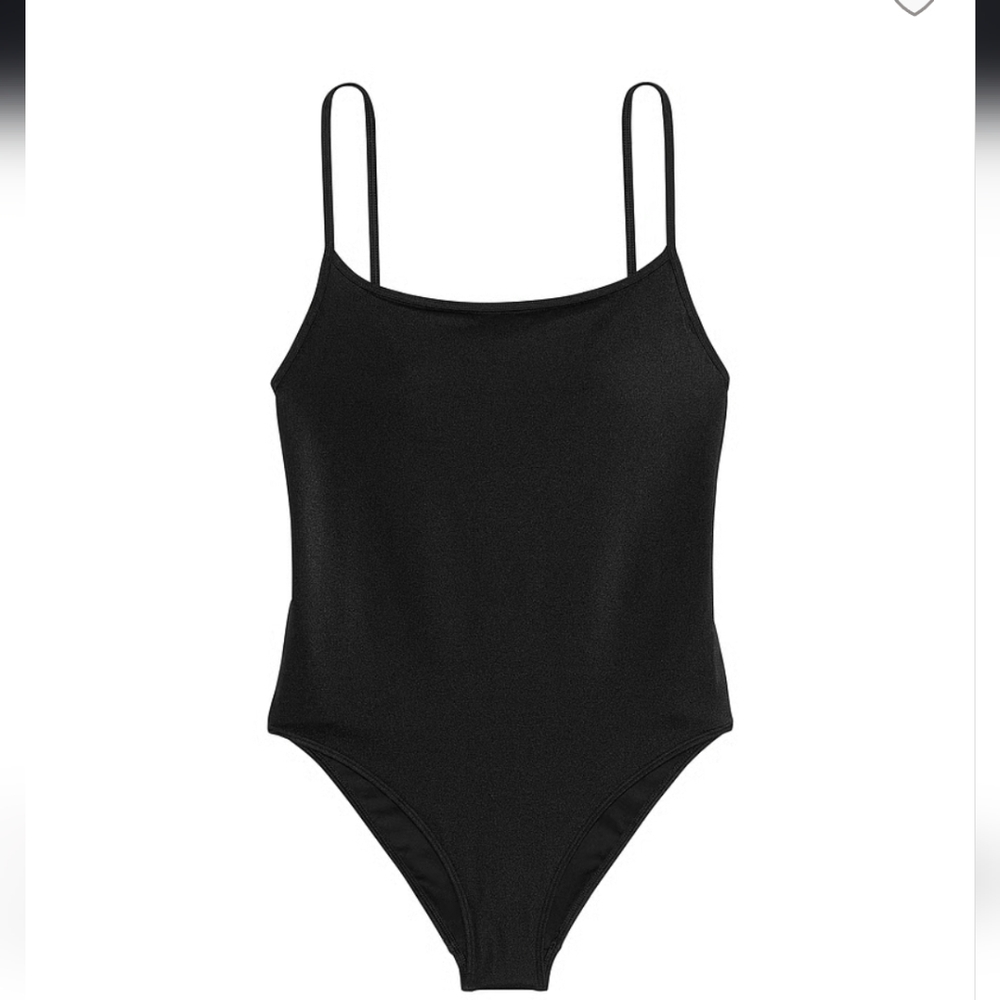 3393 NWT Victoria's Secret Swim Archives Strappy Hardware Cheeky One-Piece LG